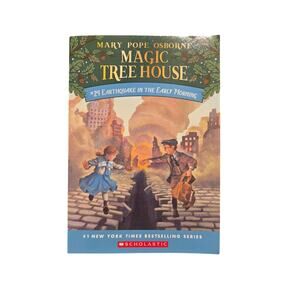 Magic tree house #24 earthquake in the early morning by Mary Pope Osborne
